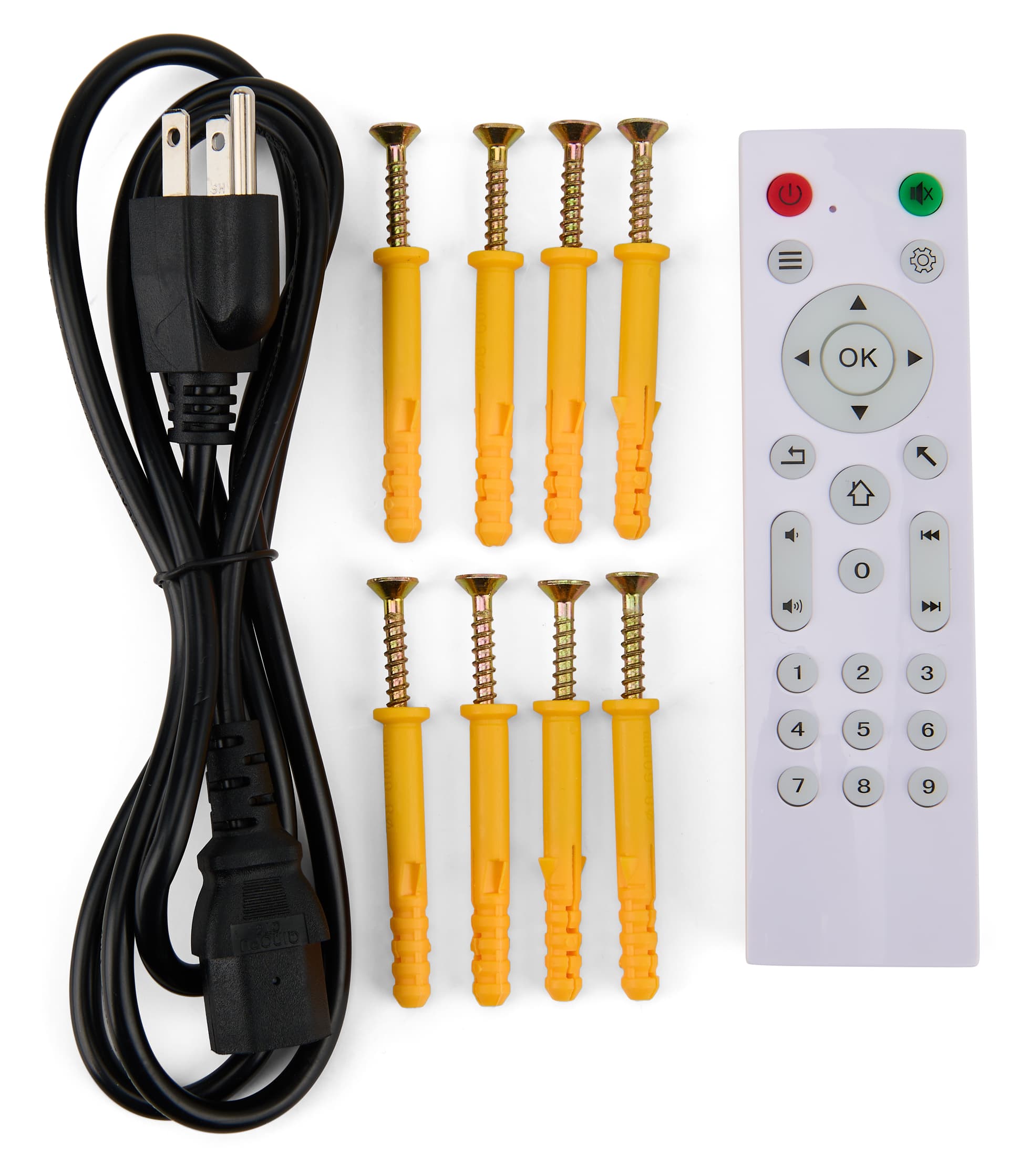 NFT display frame with included remote