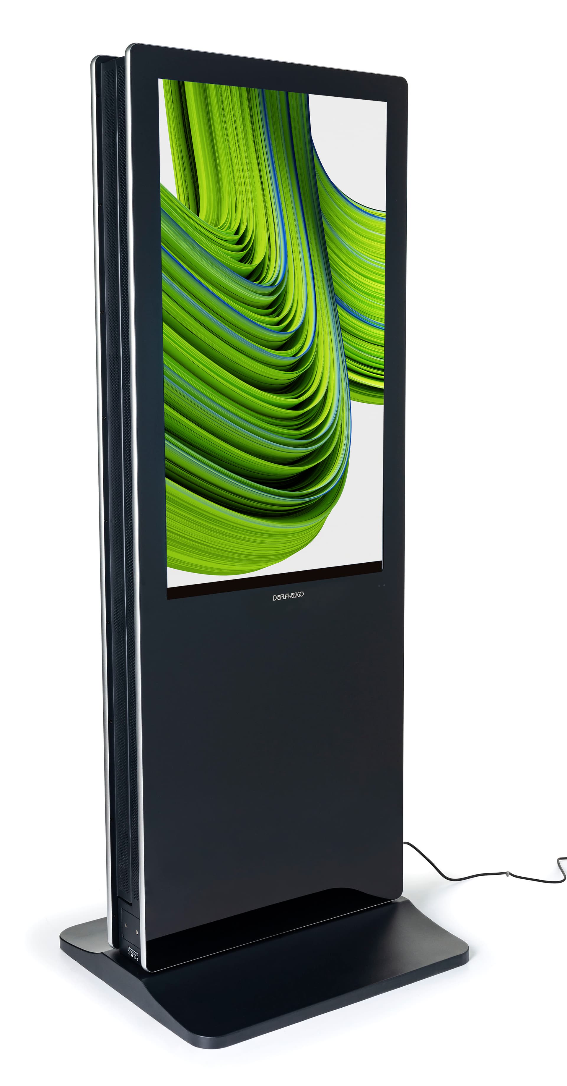 2-Sided touch screen digital poster kiosk with Android 7.1 operating system