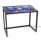 43" Angled Touch Screen Digital Desk, 10pt PCAP, Wheelchair Accessible Design - Black