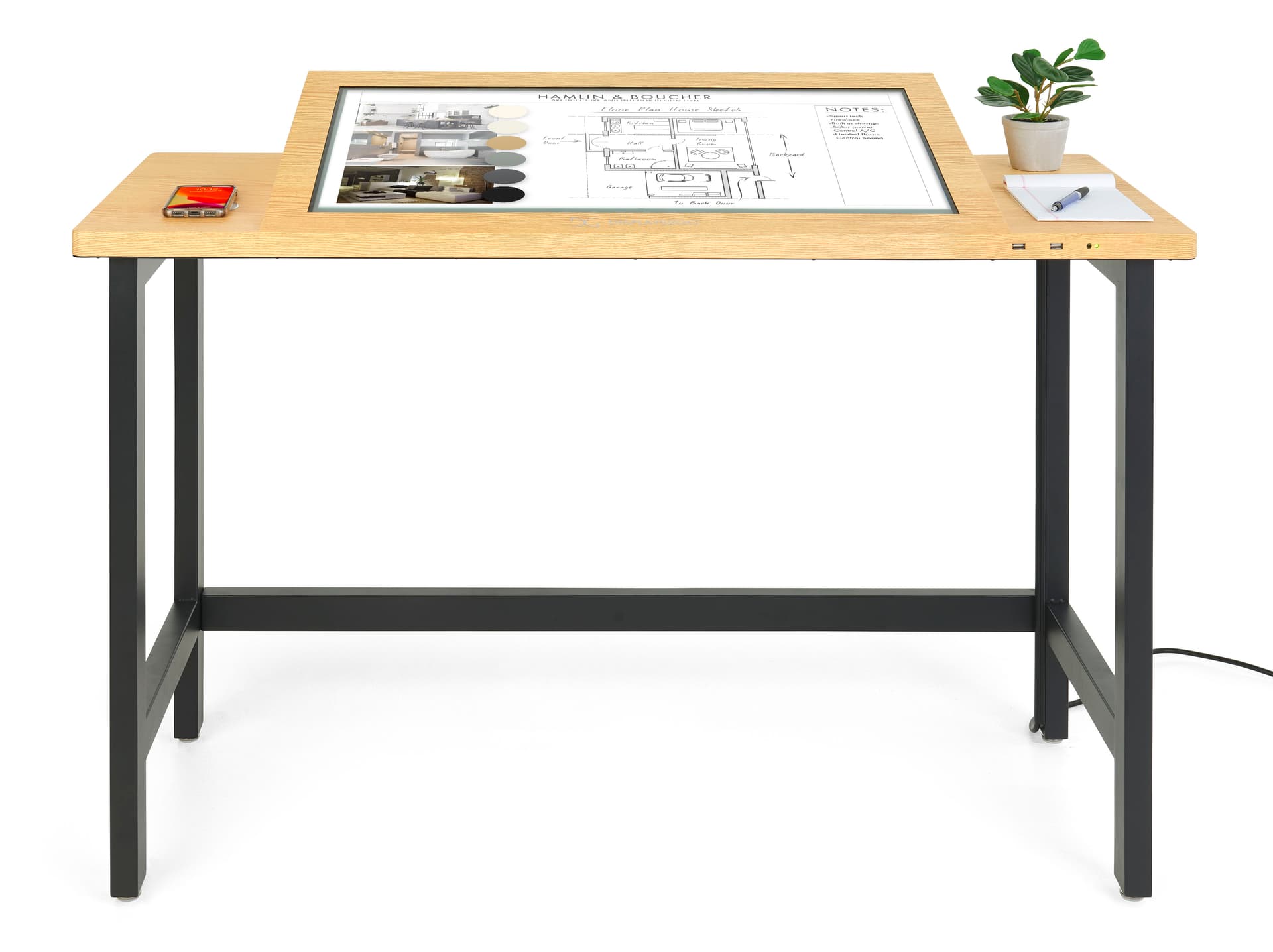 Interactive multi touch table with access to Google Play