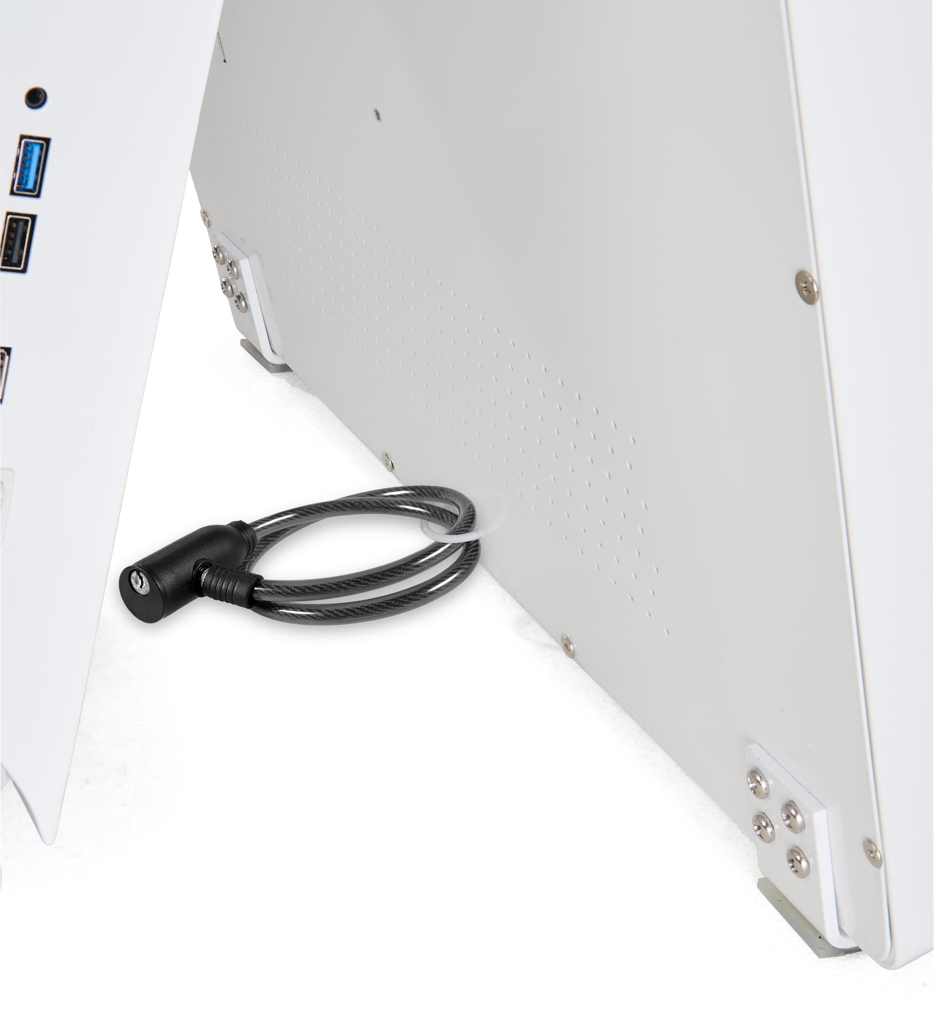 Mobile digital signage with security loop