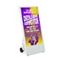 43" Indoor Mobile Digital Signage, Android 11 OS, Wheels, Rechargeable Battery
