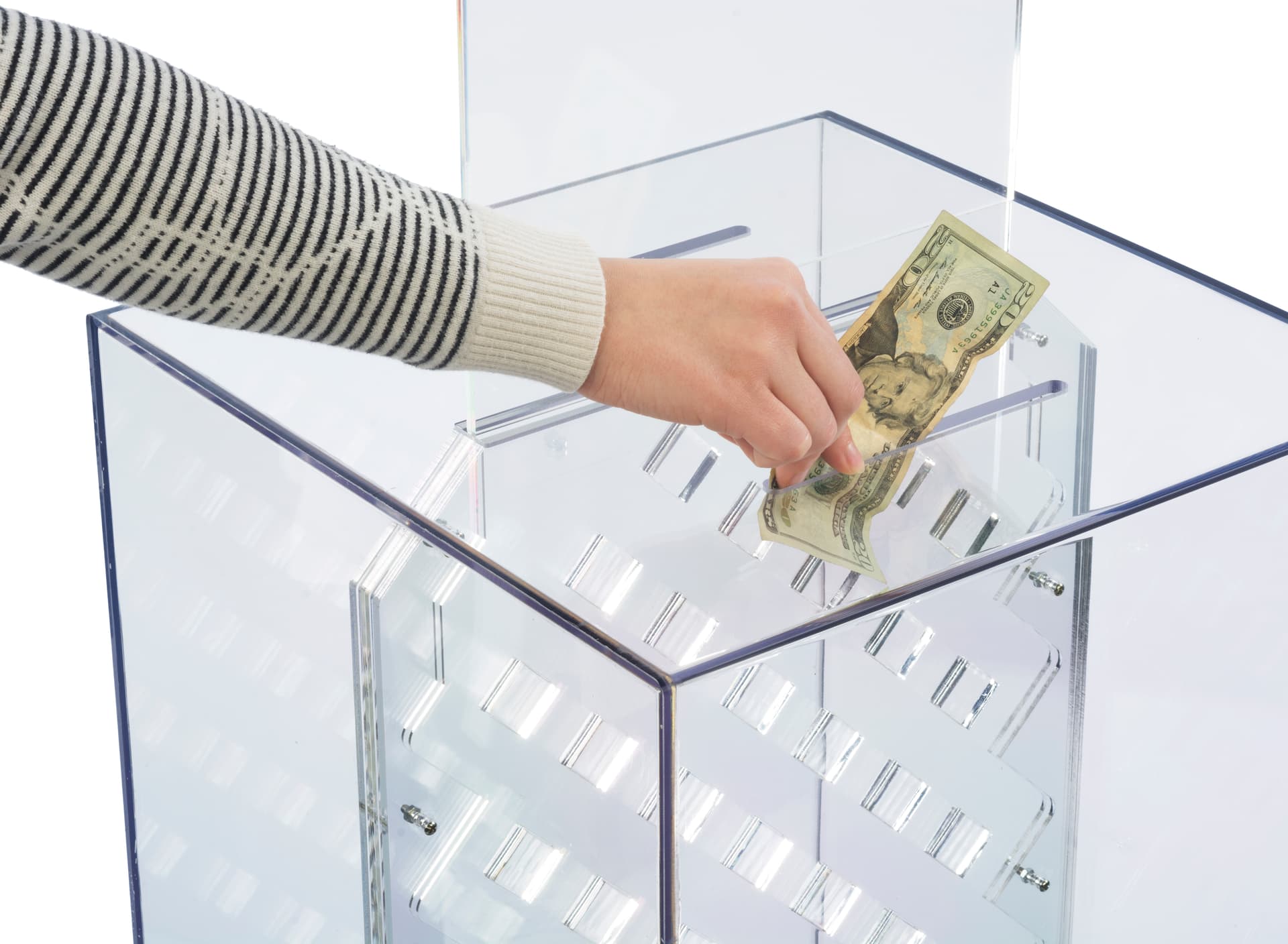 Coin Drop Game with Large Slot for Bills