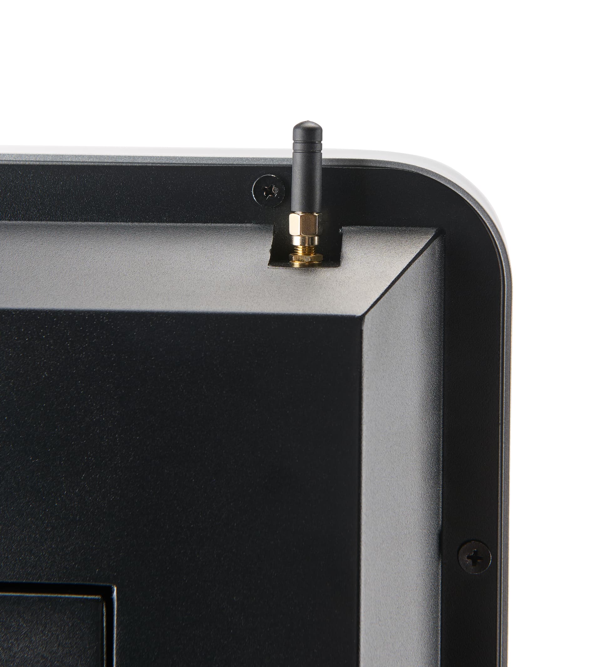 Floor standing suggestion box with video screen and ADA requirements 