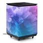 40" dvLED 3-Sided Portable Counter, Storage Case, Wheels - Black