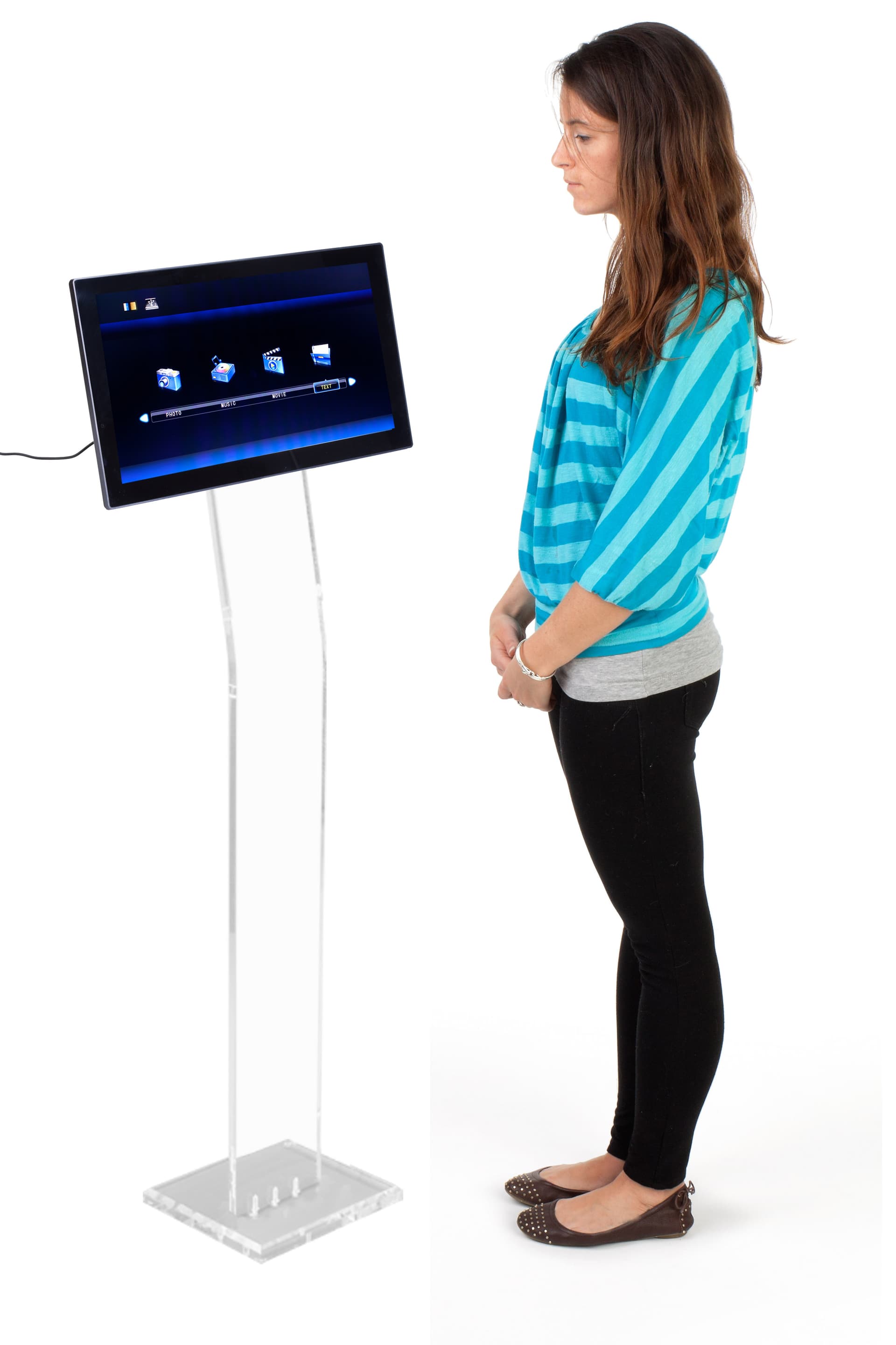 large electronic photo frame