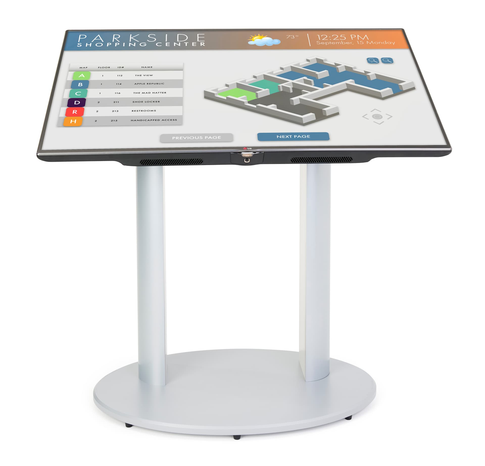 screen stand