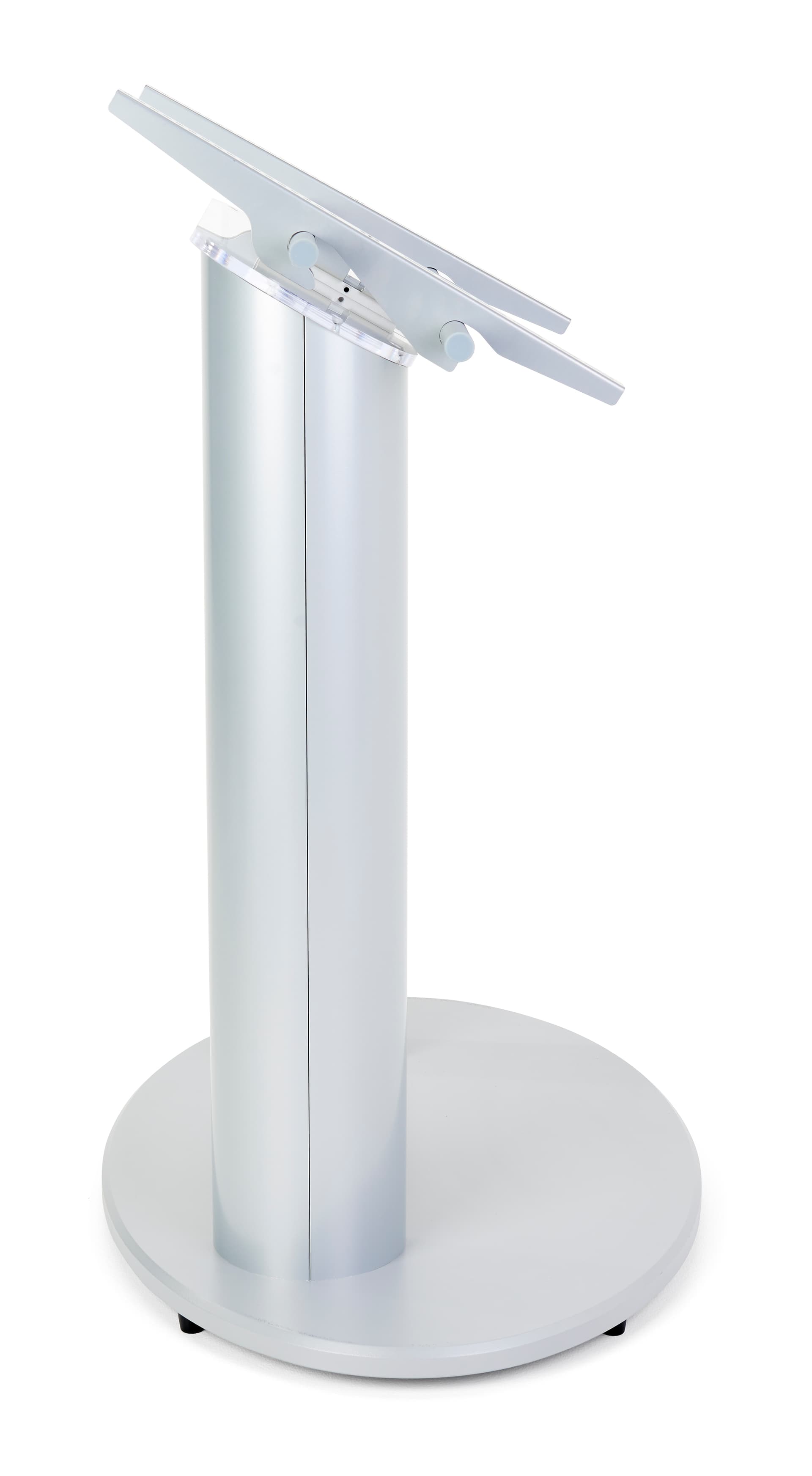 Screen stand with slim profile 