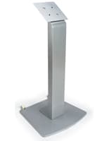 Moveable Vesa Floor Display Stand with Wheels for High Traffic Areas