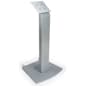 TV Stand for Floor with Power Strip, Fits Monitors 10 - 60-In, Angled Design