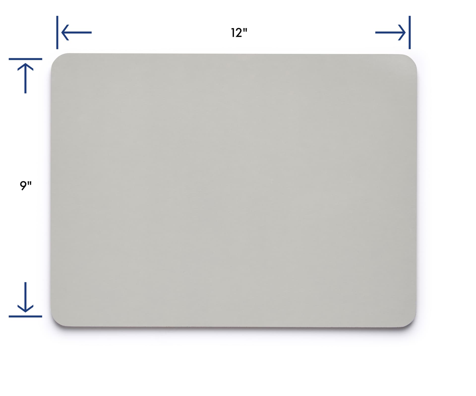Write on student lapboards with 9 x 12 dimensions