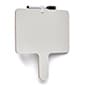 8 x 9.75 Write-On Paddle Board w/ Markers, Dry Erase, Single Sided, Set of 24 - White