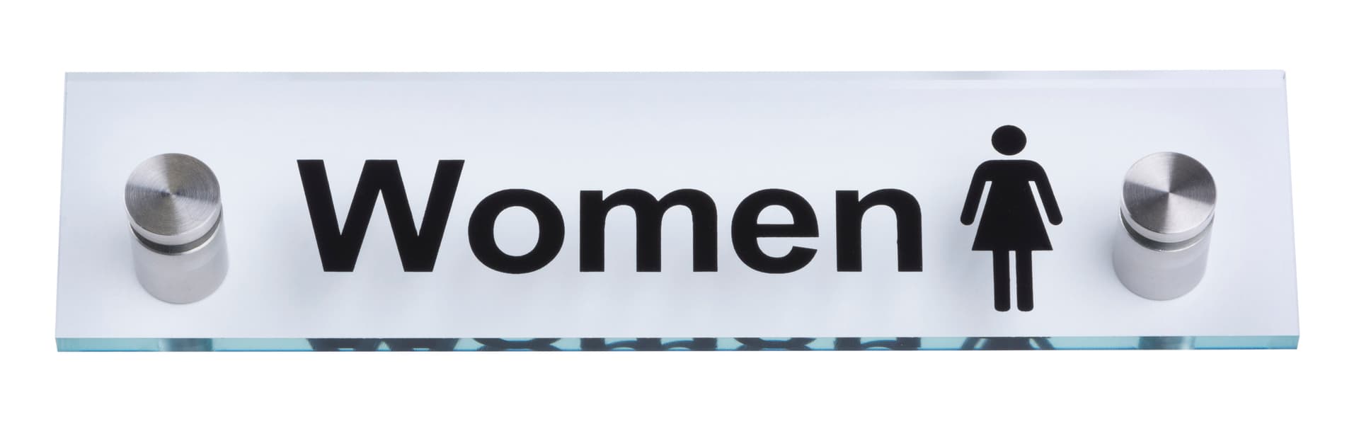“Women” Bathroom Sign, 8" Wide