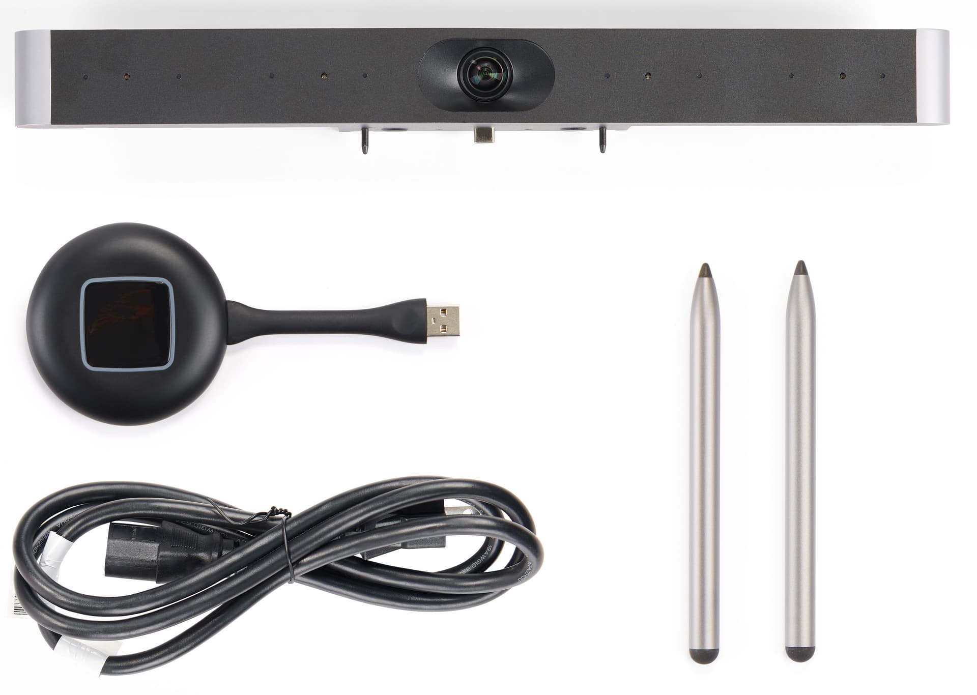 Digital whiteboard with screen mirror dongle 