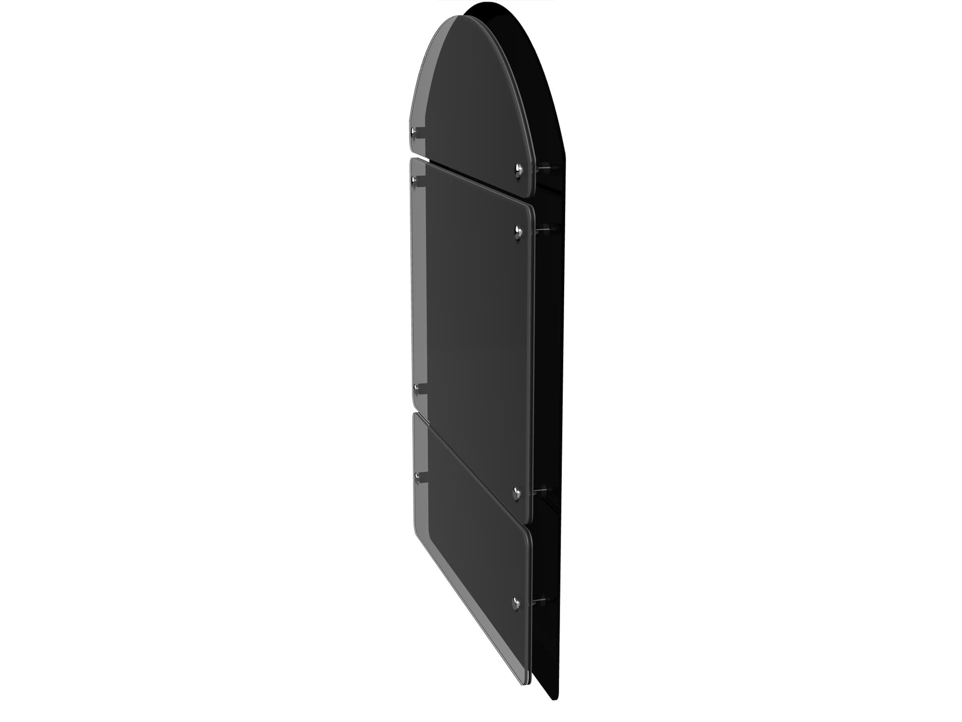 Low Profile 3-Panel Custom Directory Sign