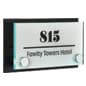 Door Sign w/ Acrylic Plates, Standoffs & Film Sheets