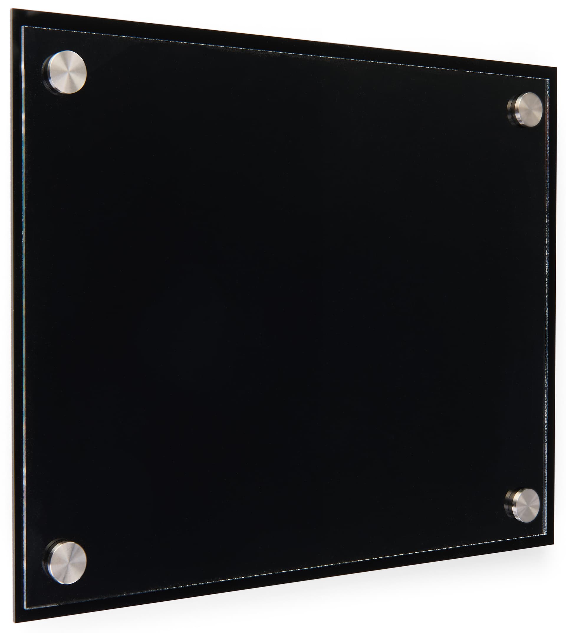 Corporate Door Signs with Stainless Steel Standoffs