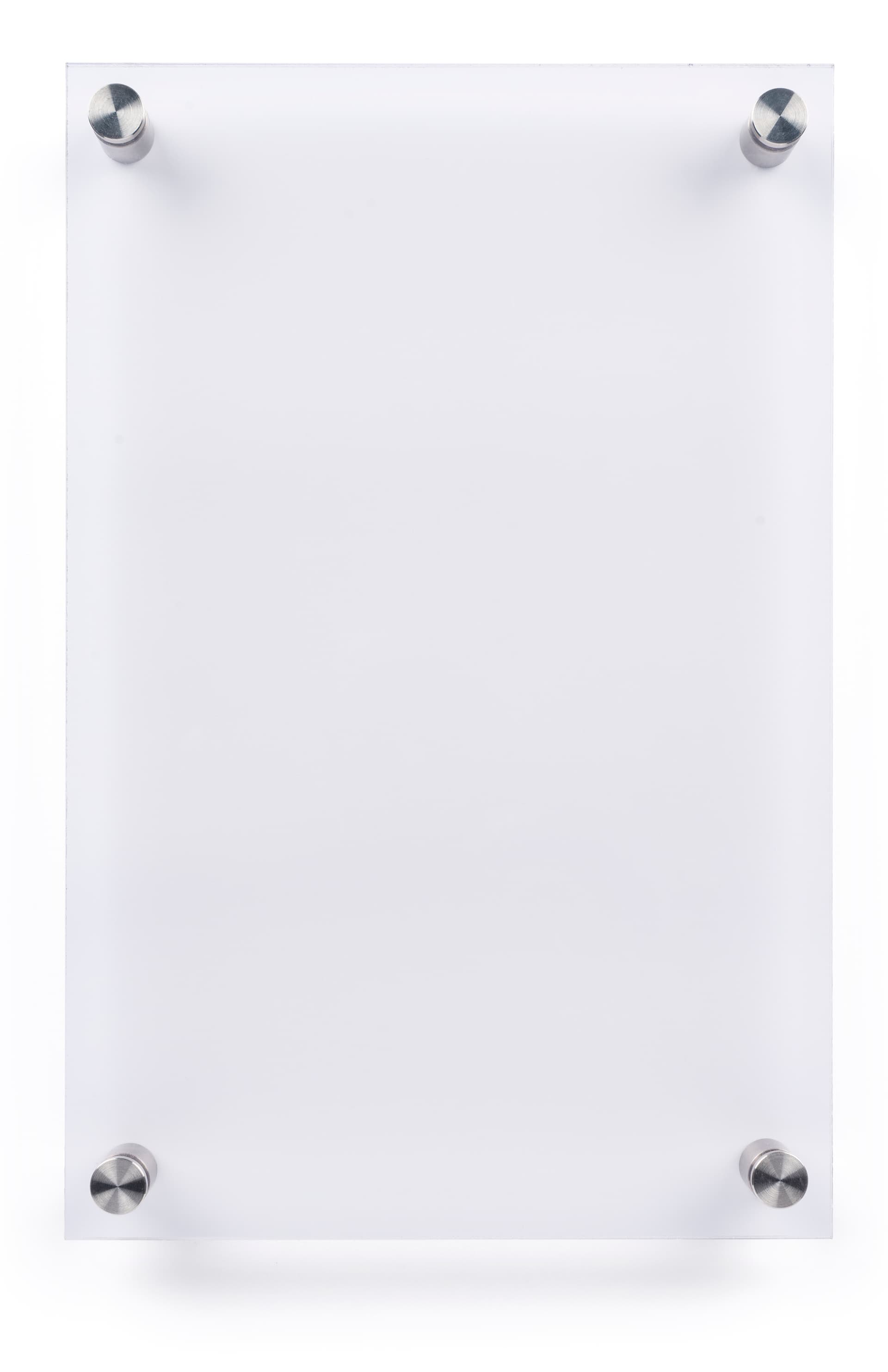 8.5x11 changeable room sign with screw loading style