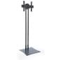 TV Stand with Rotating Bracket Fits Monitors 32"-70" - Black