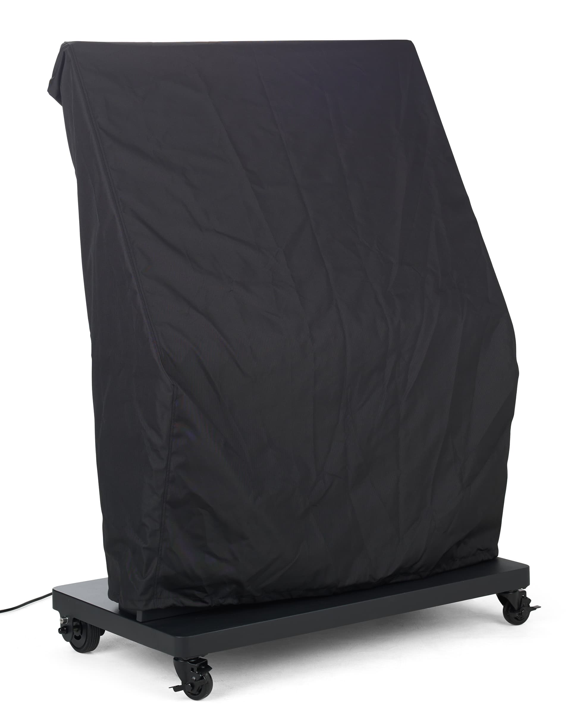 Outdoor touch screen display with the included cover on the unit