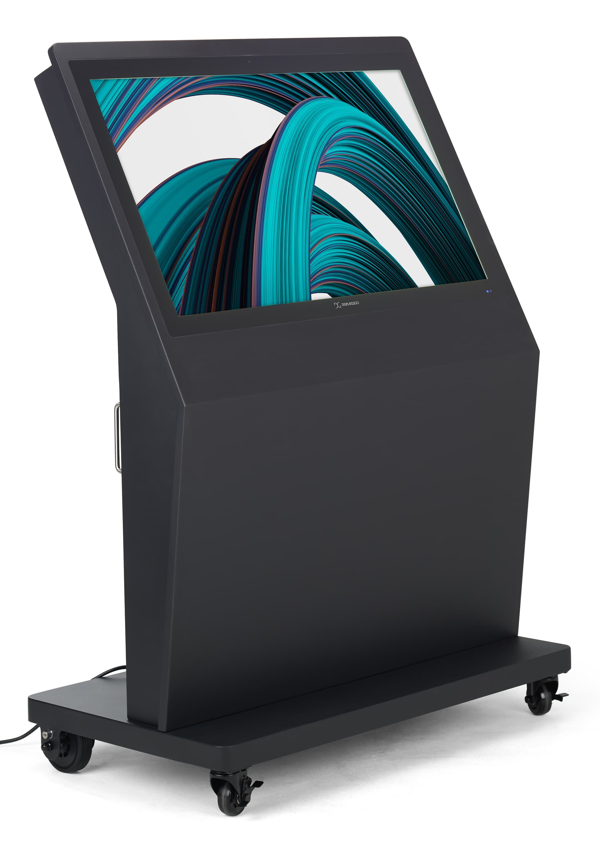 Outdoor touch screen display with an outdoor IP55 rating