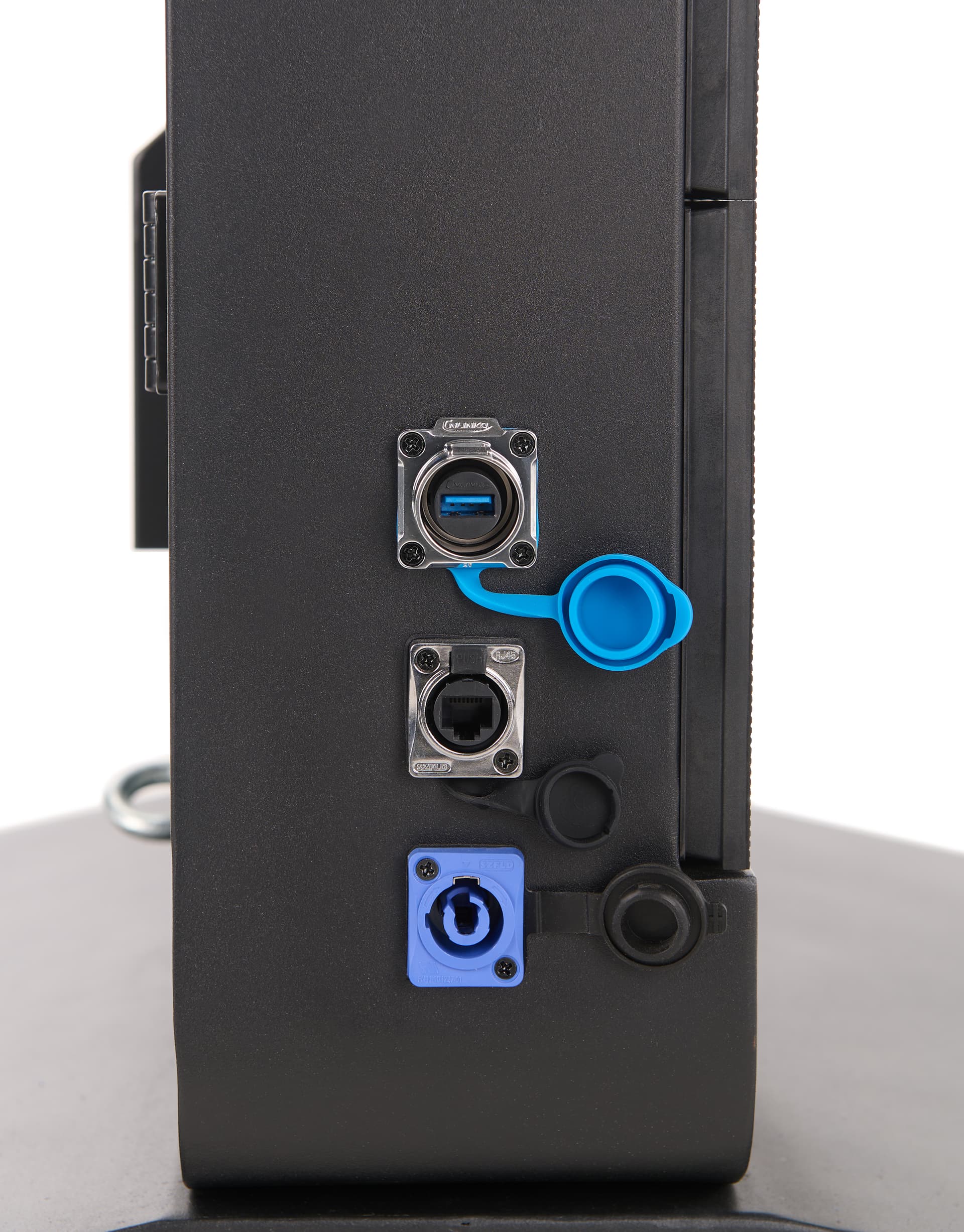 Direct view LED display includes a USB 3.0 port and ethernet with outdoor rated covers when not in use