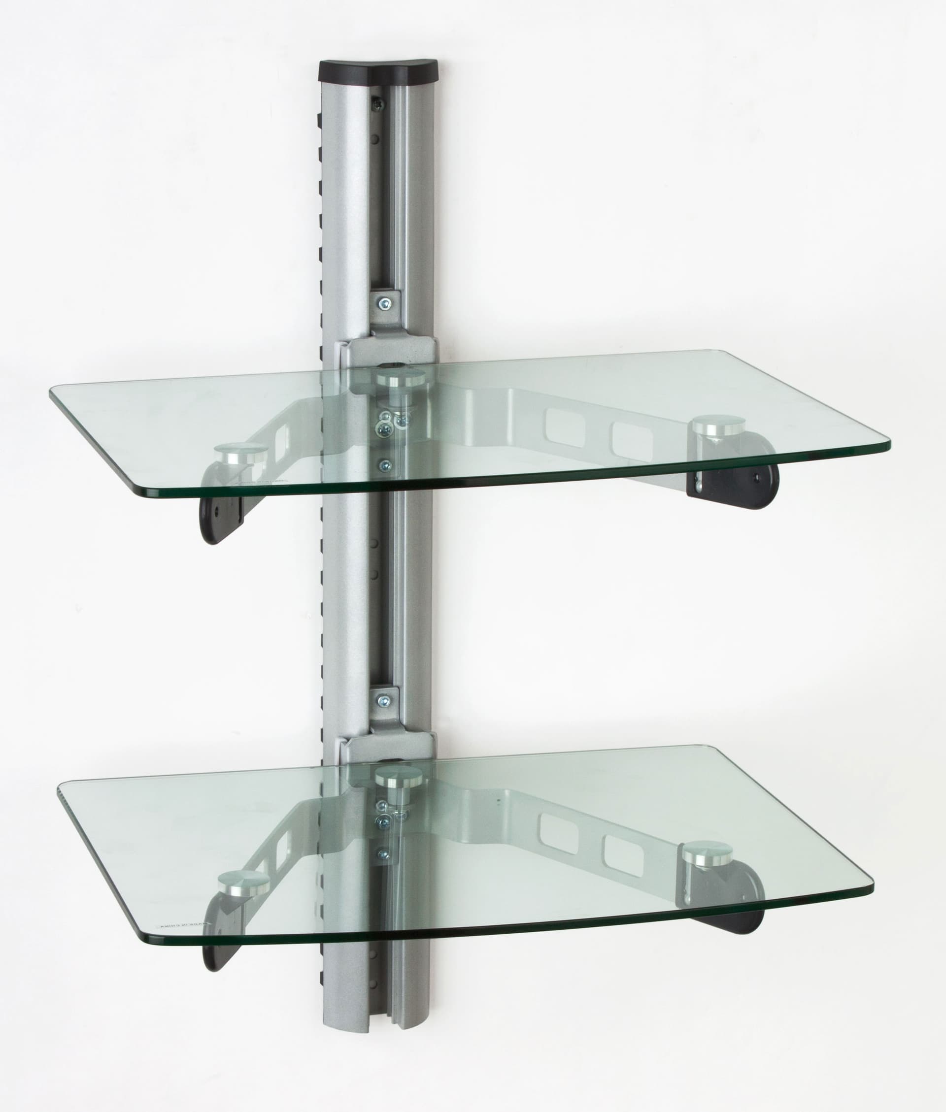 wall mount glass shelves