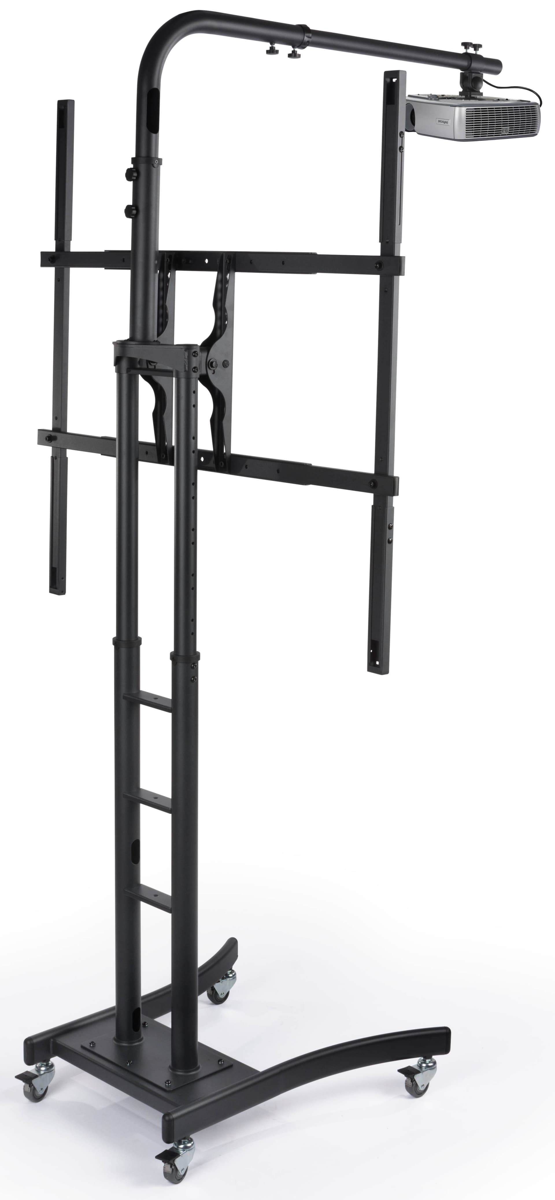 Whiteboard Display Stand with Projector Mounted