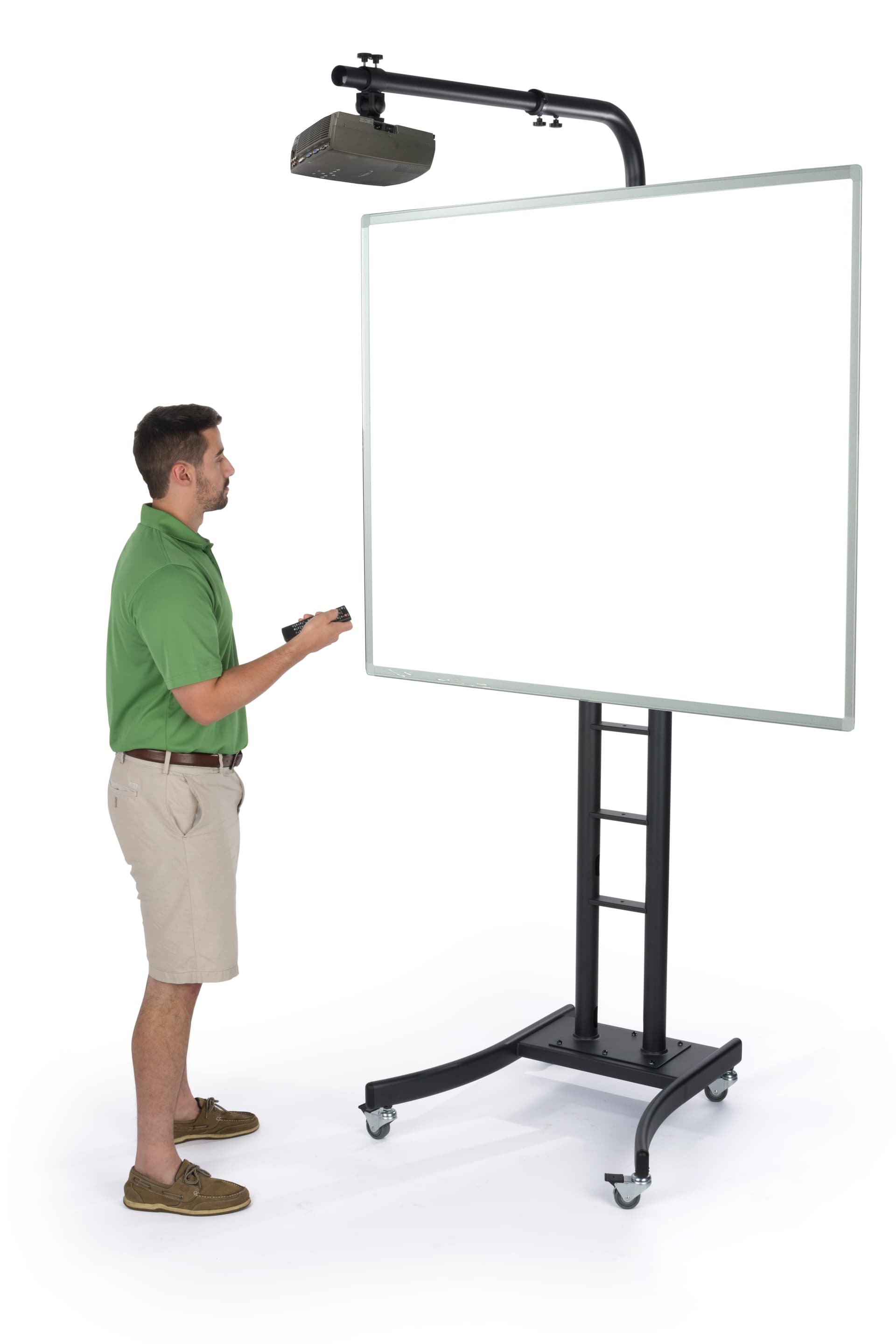 Whiteboard Display Stand in Use