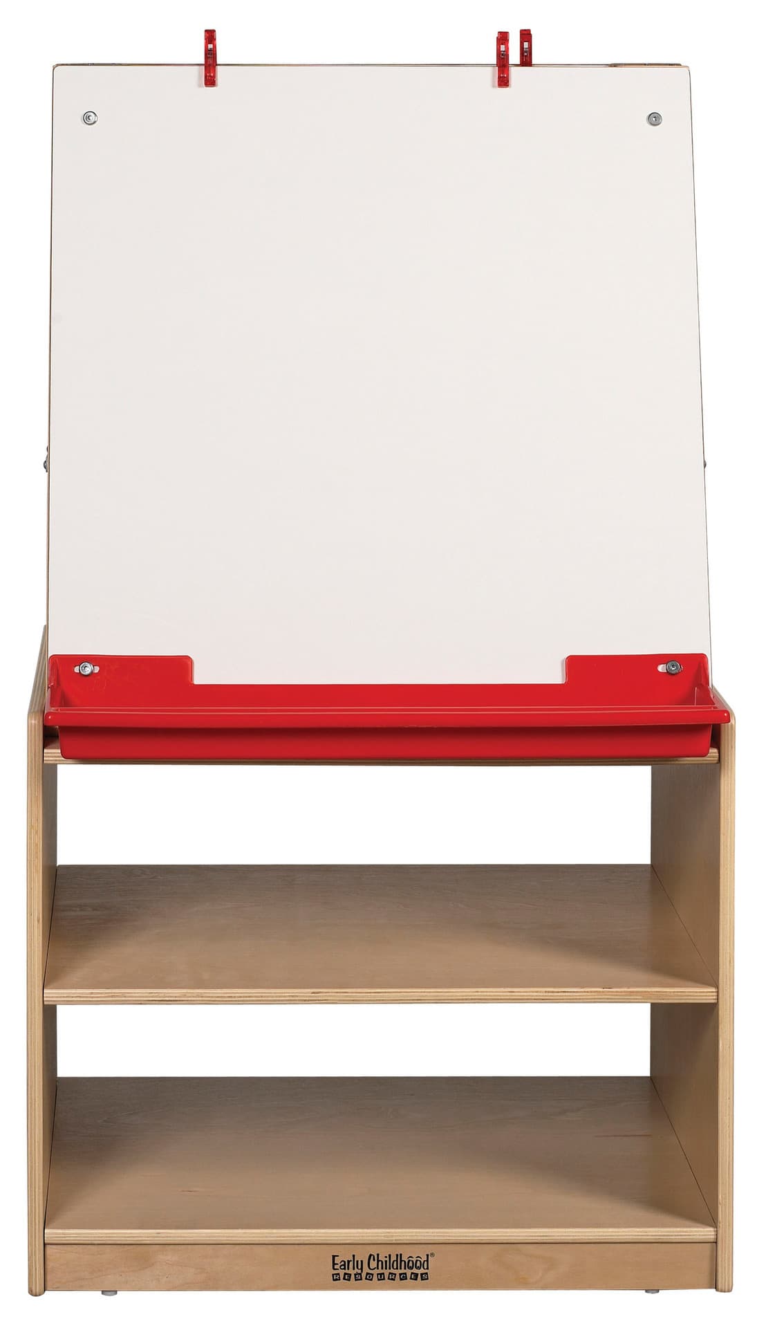 Double Sided Children's Art Easel with Storage & Paper Clips