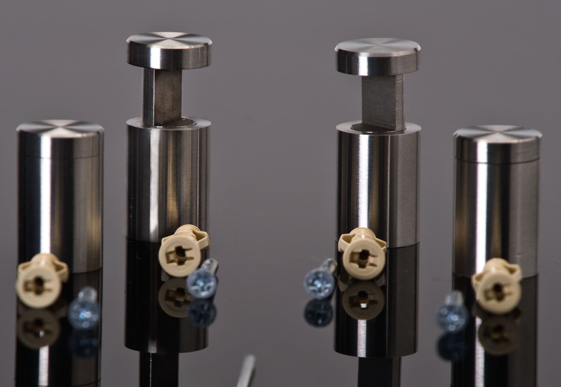 Side-Grip Stand Off Systems For Signs Up To 1/2" Thick