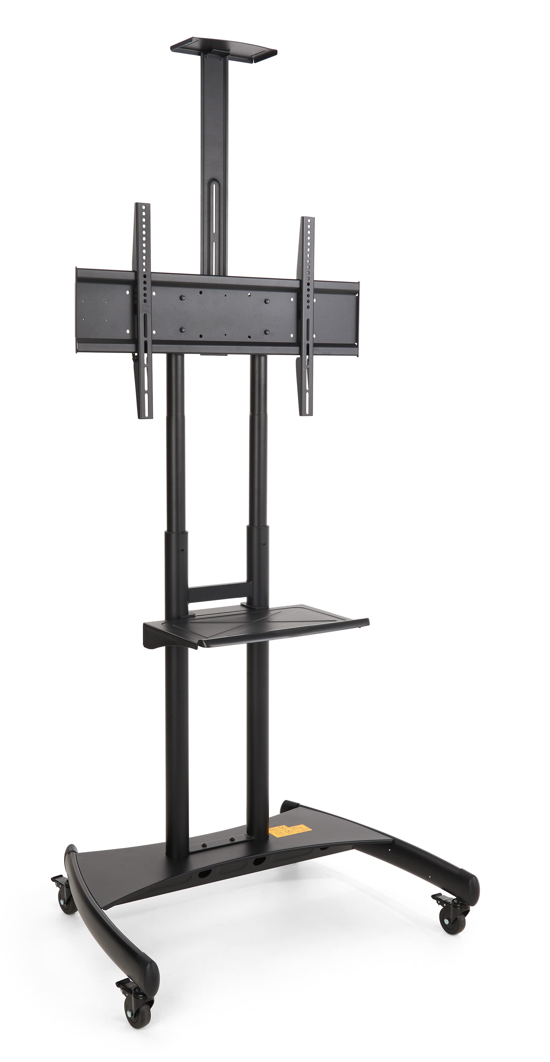 Black Large Flat Screen TV Stand