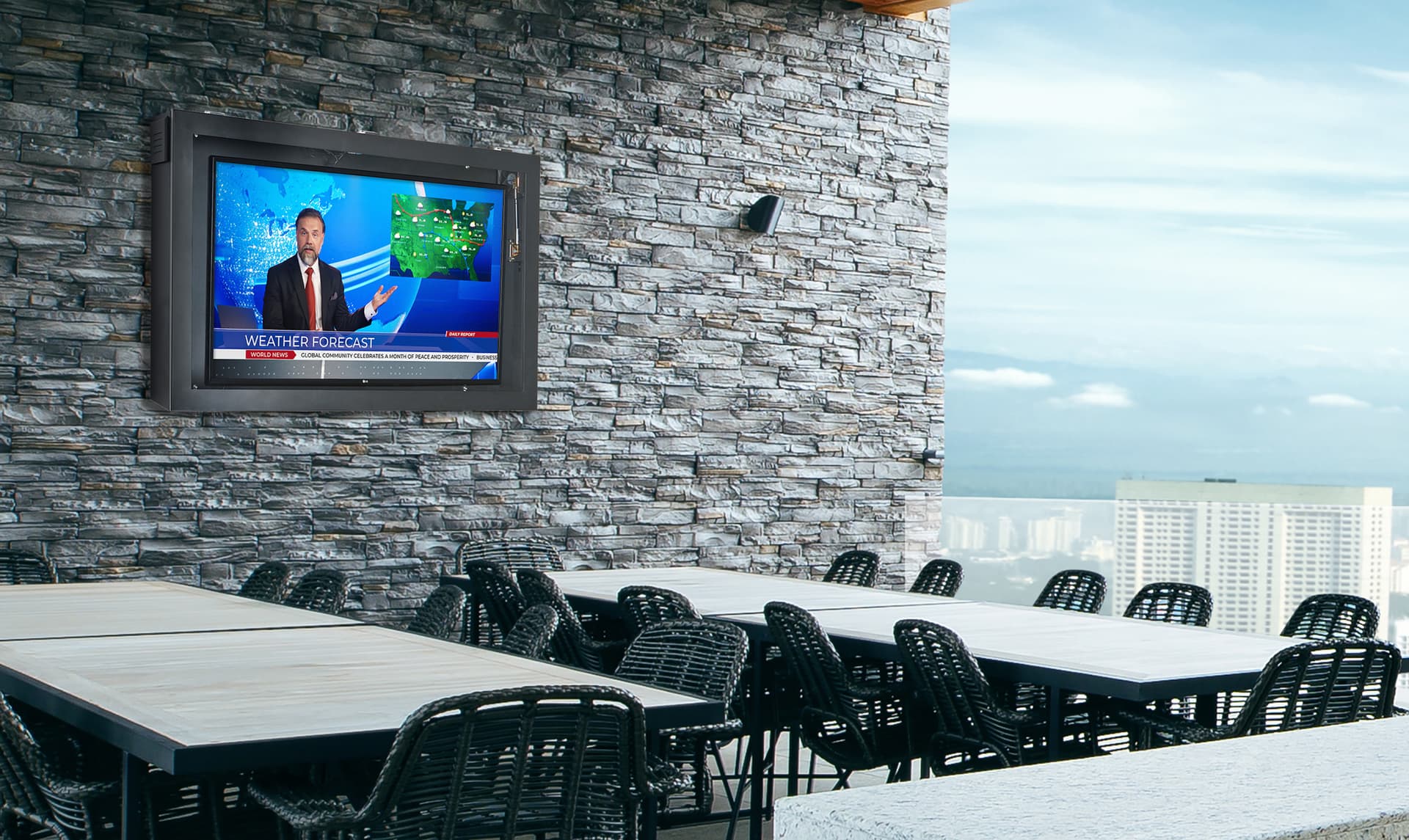 Weather-Resistant TV Box is Suitable Indoors and Outdoors