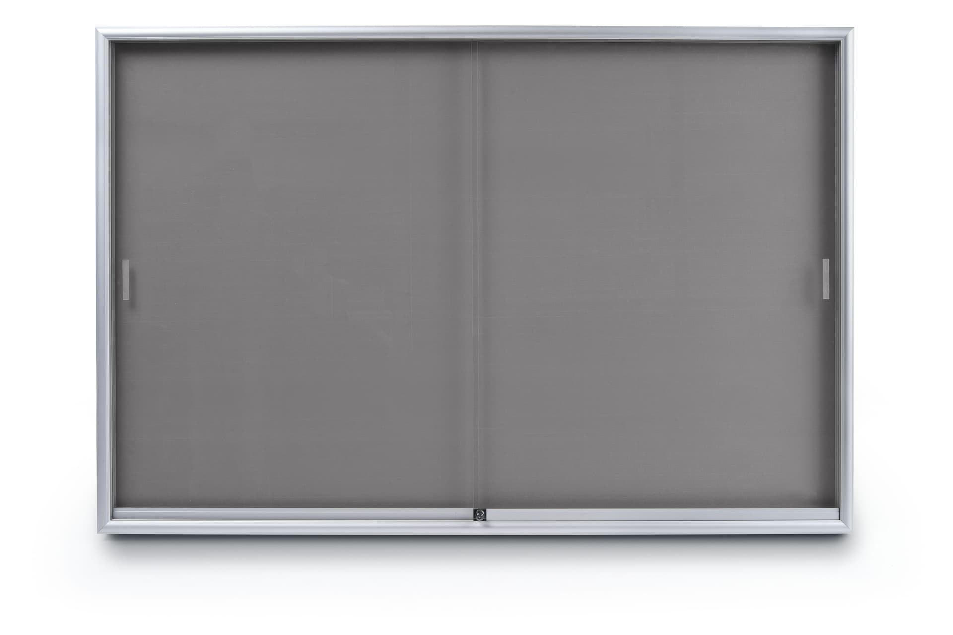 indoor enclosed bulletin board