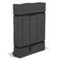 32 x 44 Storage Case with Wheels for Trade Show Exhibits - Black