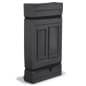 27 x 50 Storage Case with Wheels for Trade Show Exhibits - Black