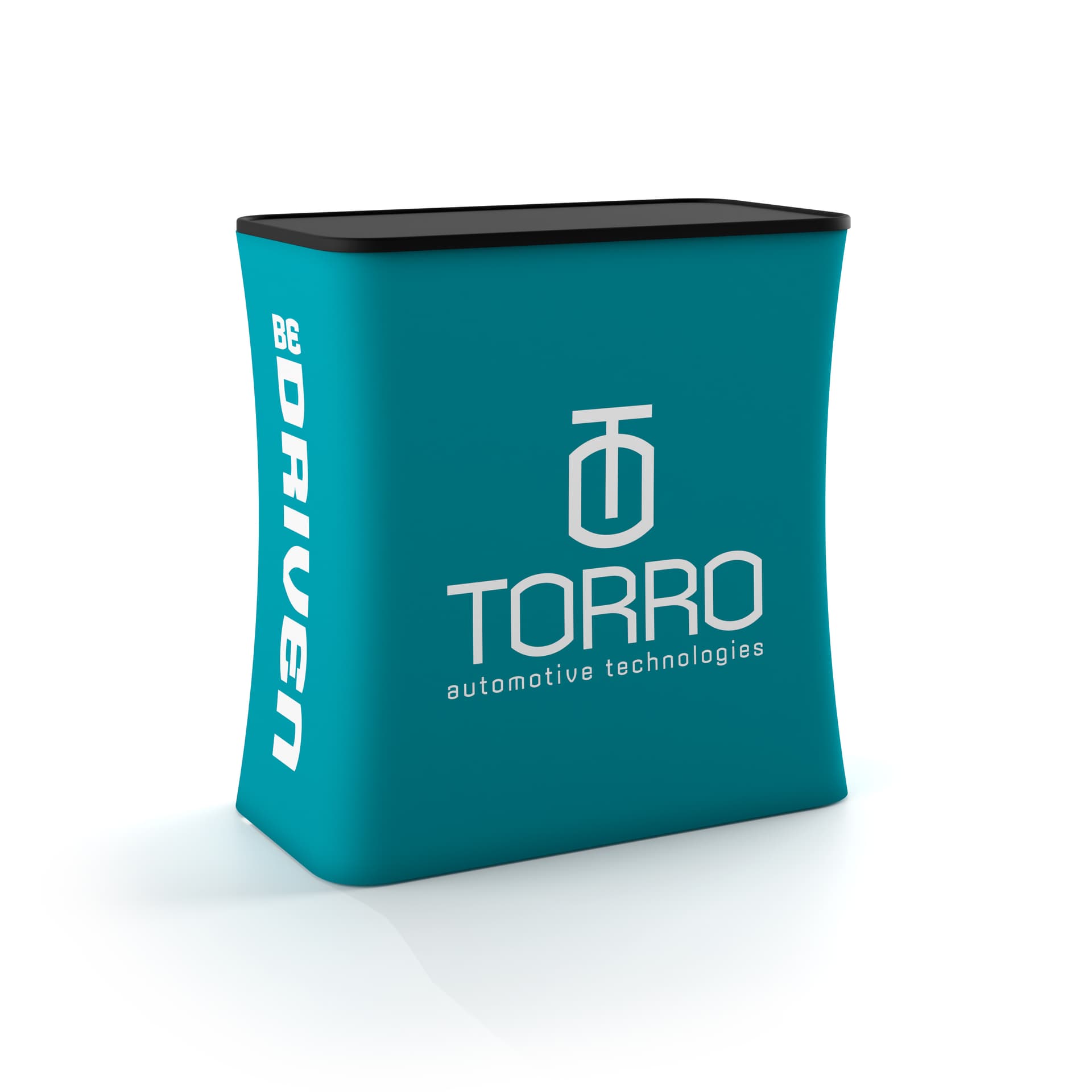 Custom Trade Show Case to Counter Features Dye Sublimated Printed Graphics for Vibrant Artwork