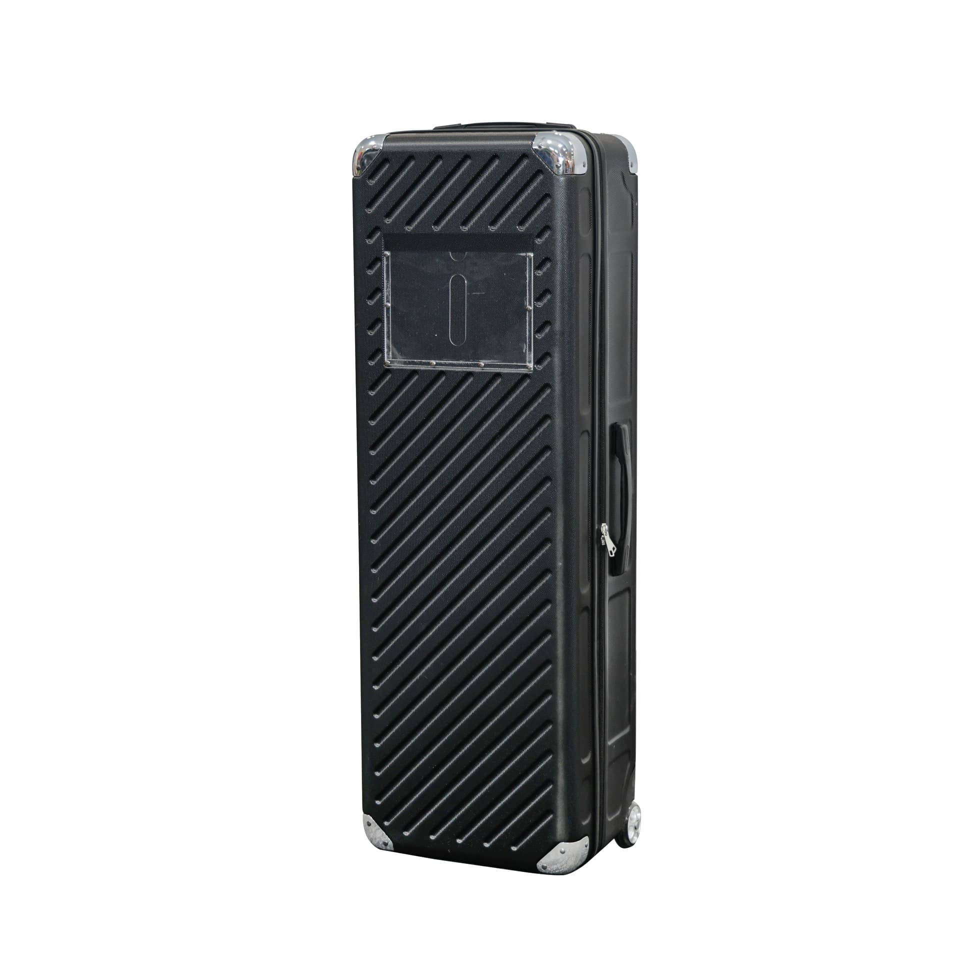 Trade Show Light Box with RGB Frame included carrying case is hard-sided with wheels