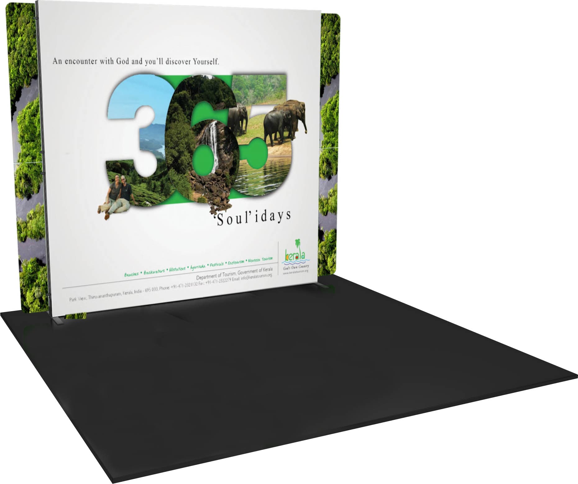 Illuminated Trade Show Display System