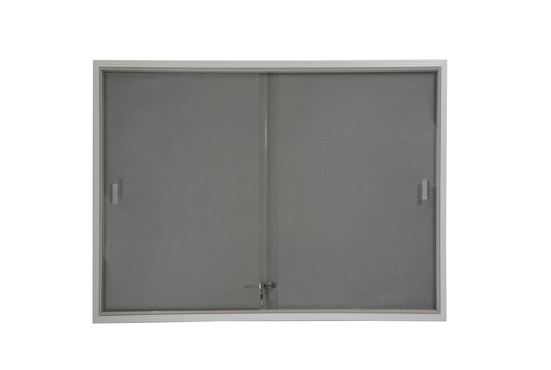 glass bulletin board