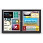 60 x 36 Enclosed Bulletin Board with 2 Locking Swing Doors