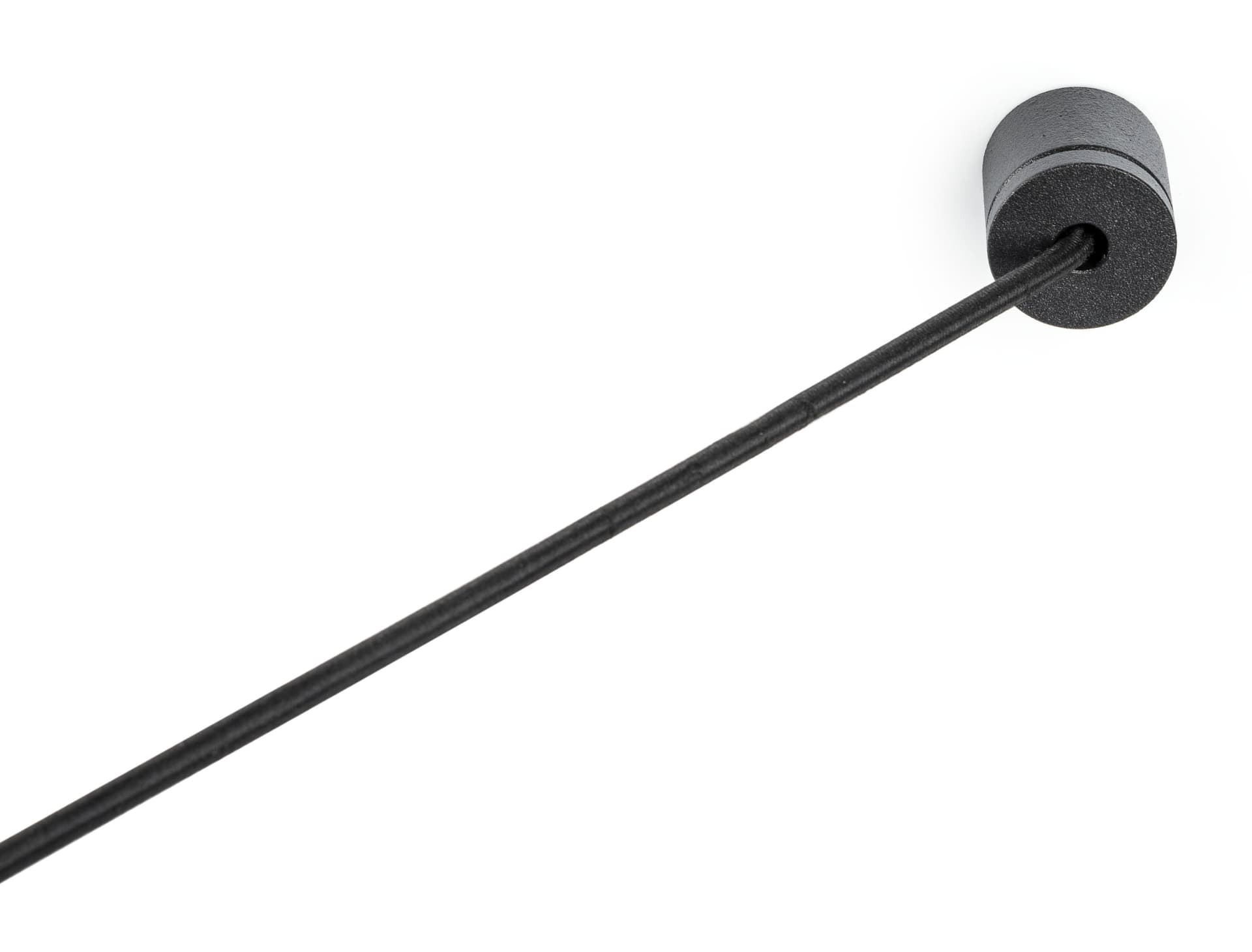 Close up of 1 Wall Mounted Section of the 4-Post Low Profile Stanchion Barrier System