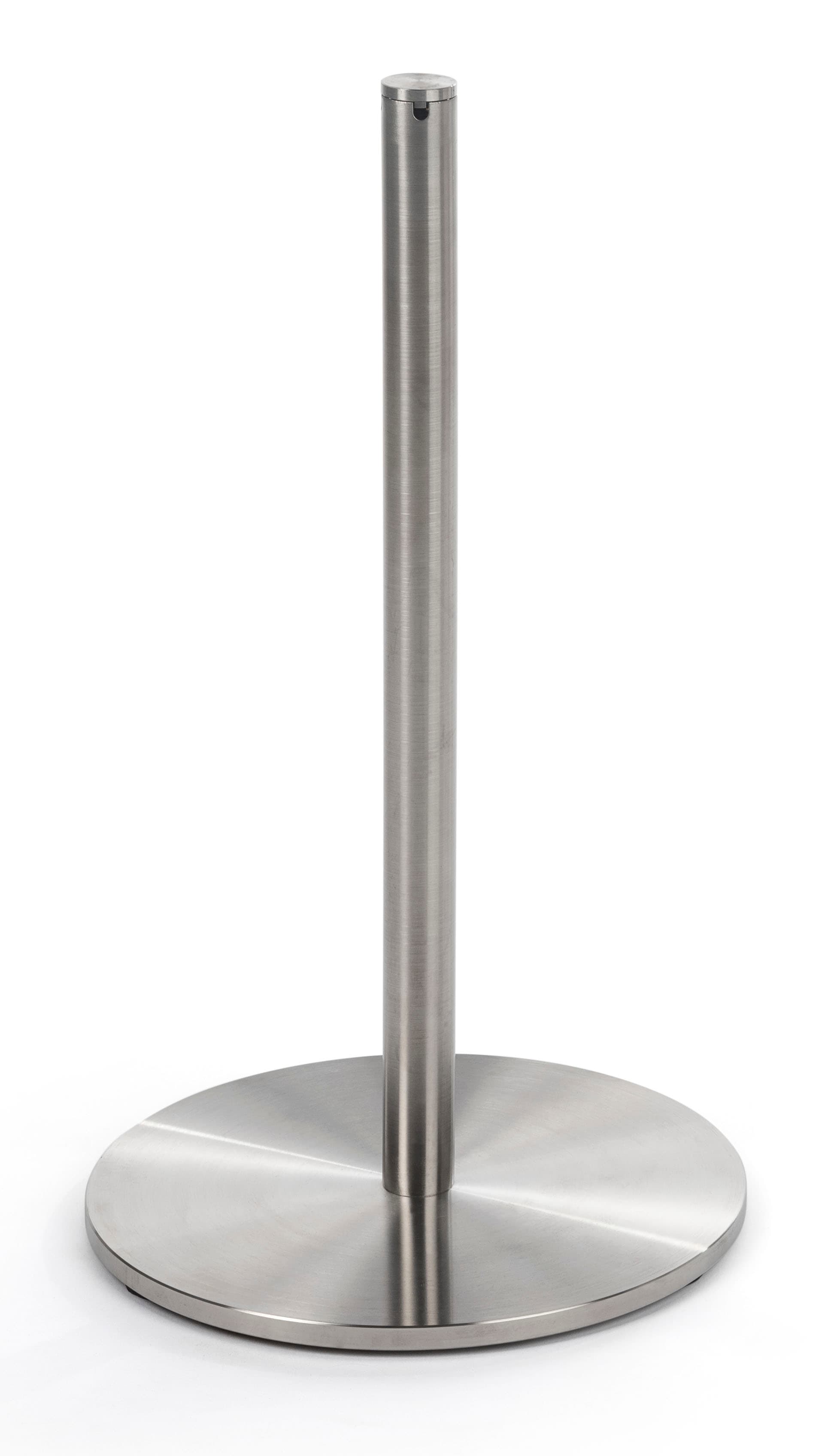 1 of the 4-Post Silver Low Profile Stanchion Barrier