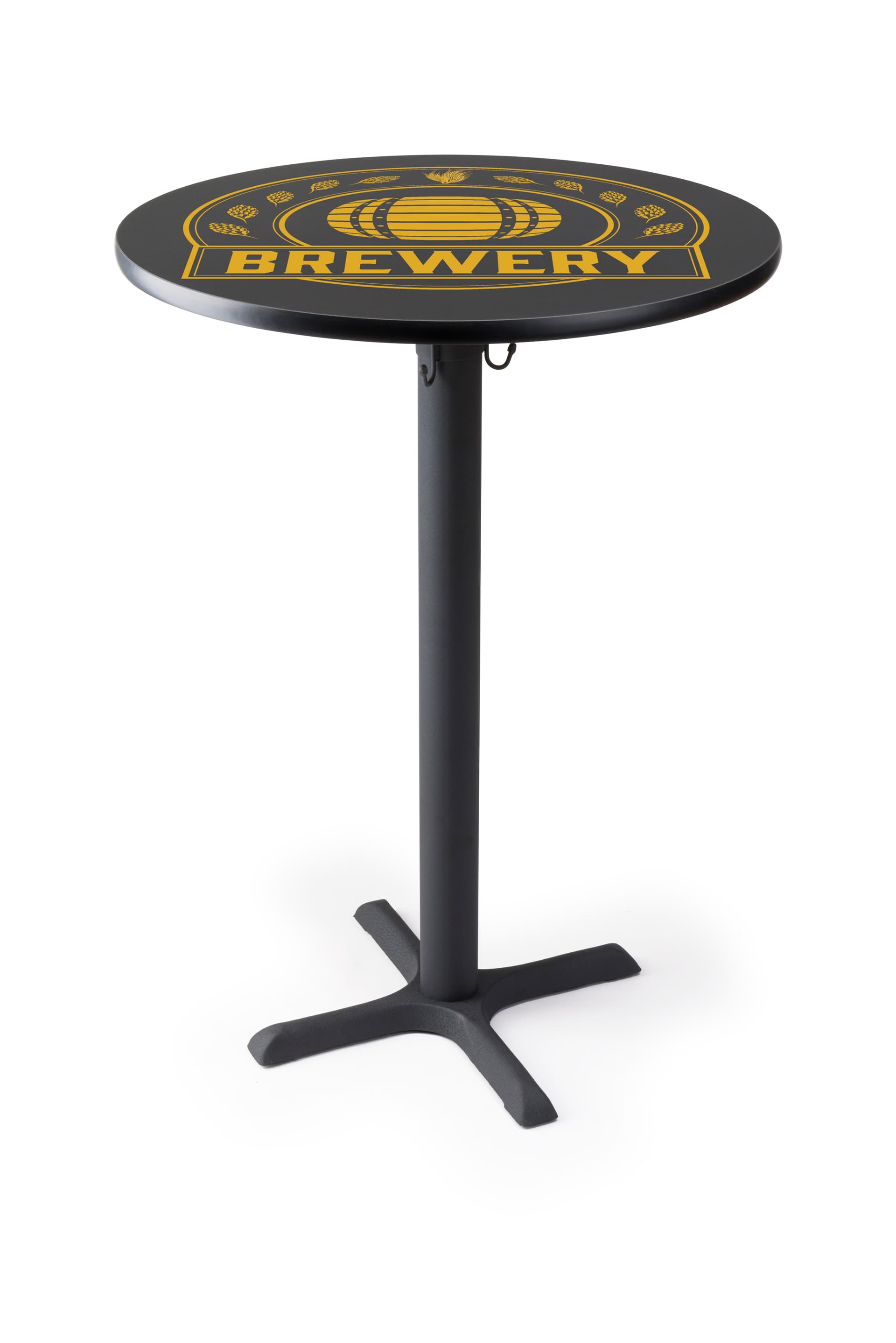 Custom logo pub table with UV Printing