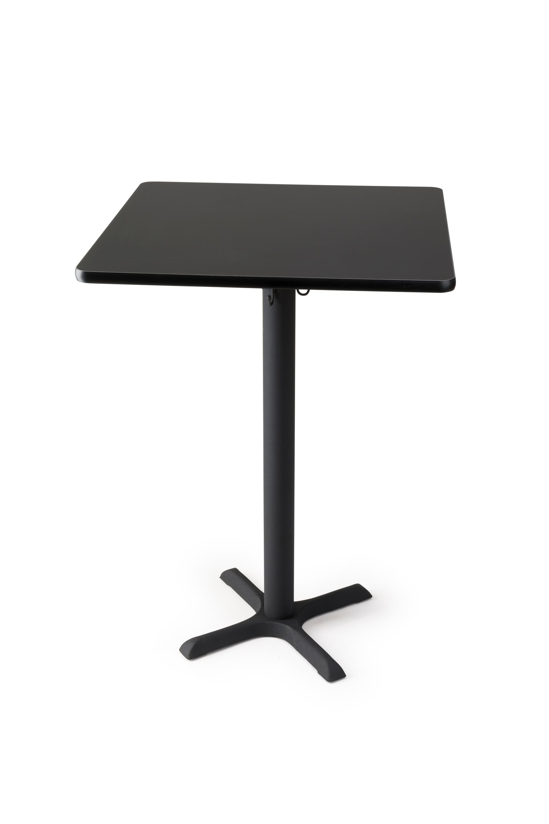 Pedestal bar table is 42" high