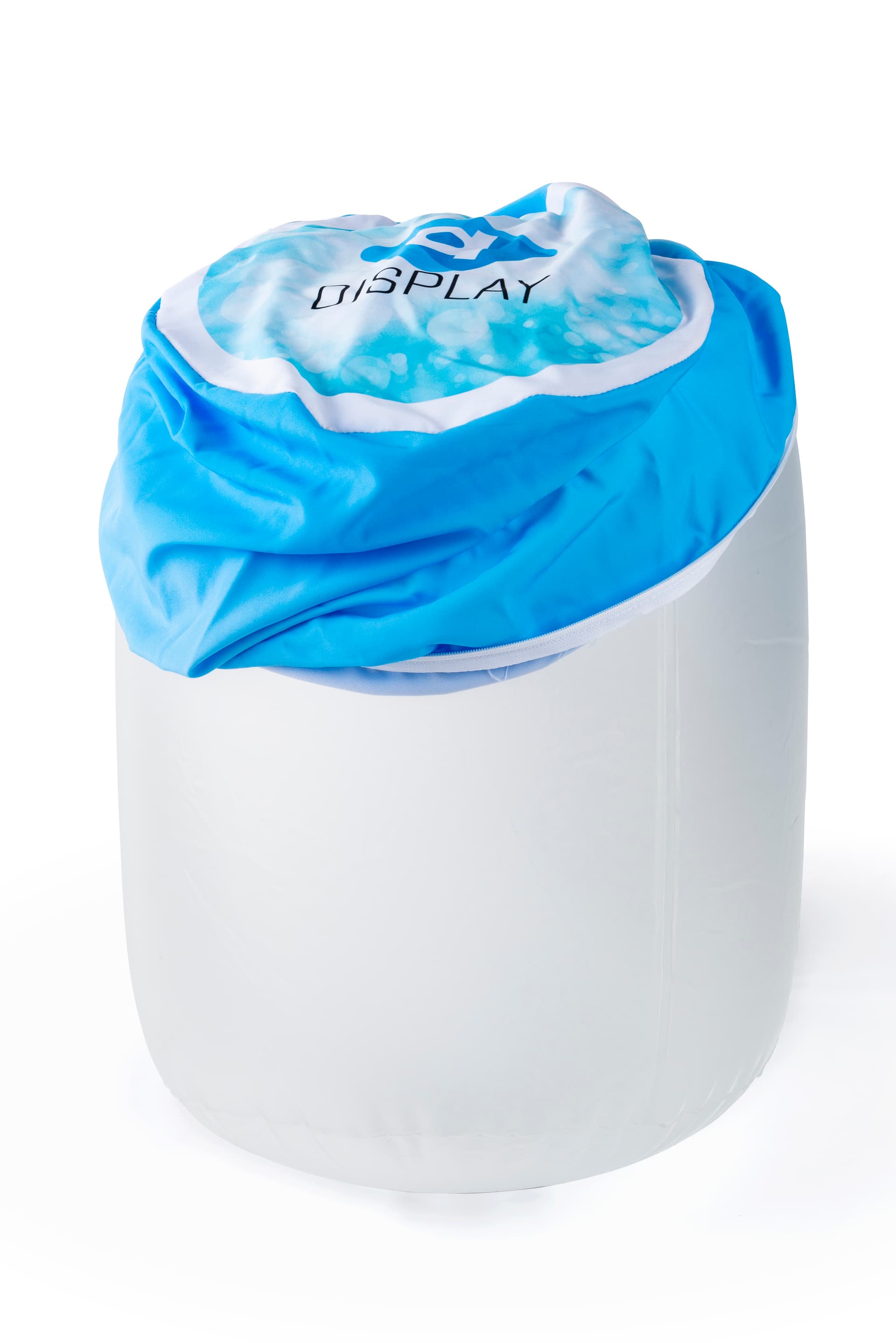 polyester branded inflatable stool cover for FDIFST05CP