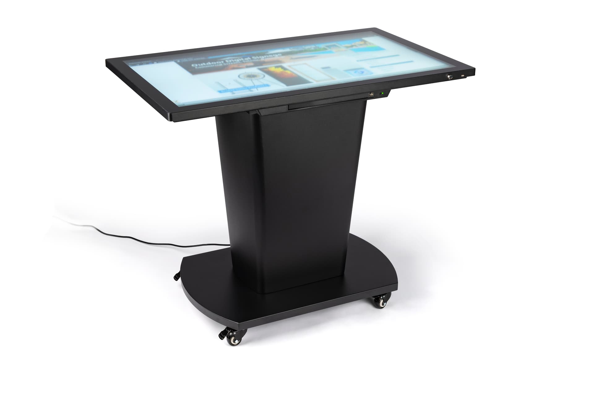 Interactive touch table with 1080p LCD display