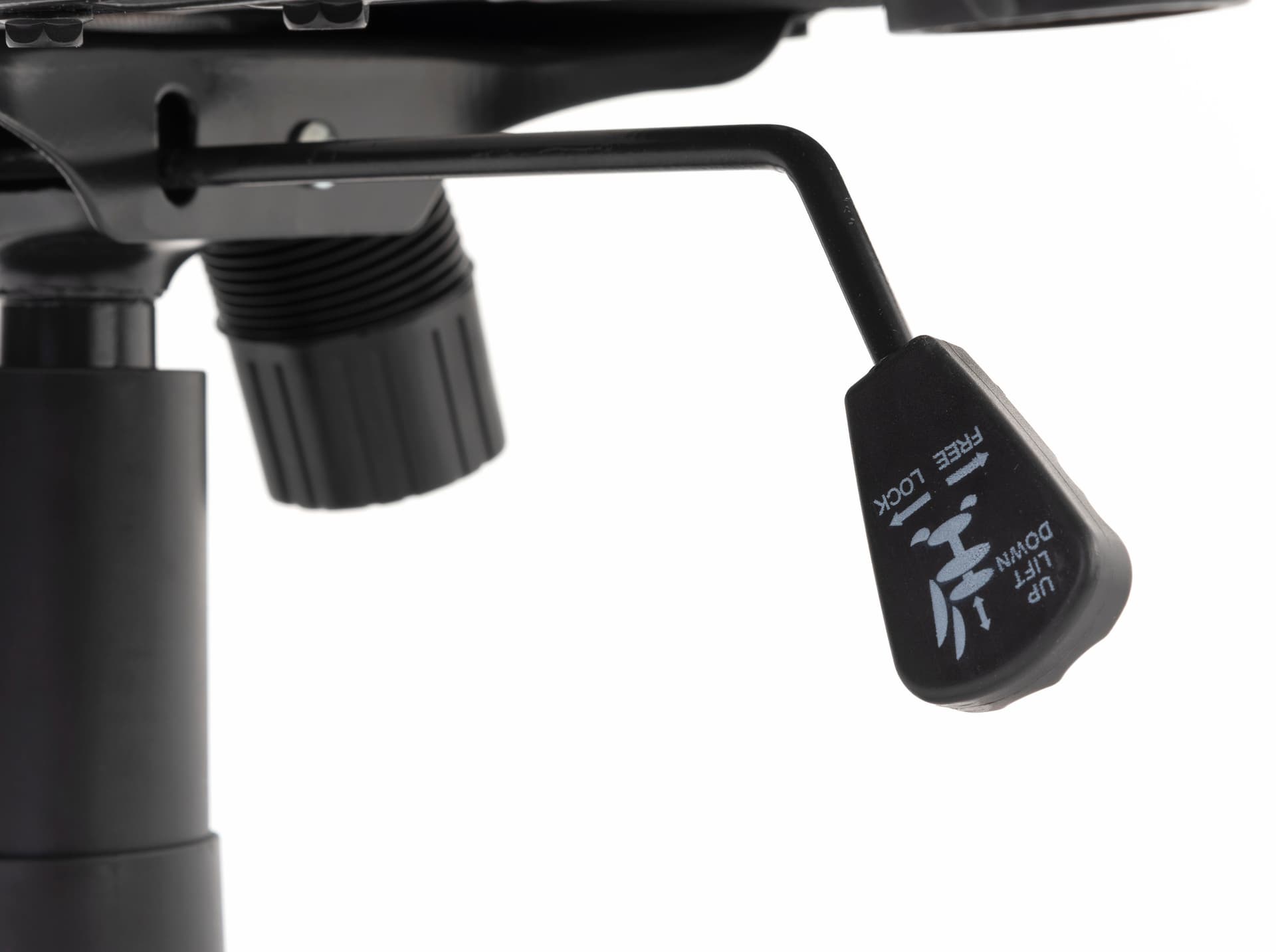Height adjustable PC gaming chair with built-in lever 