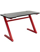 Ergonomic gaming z desk with heavy duty steel frame 