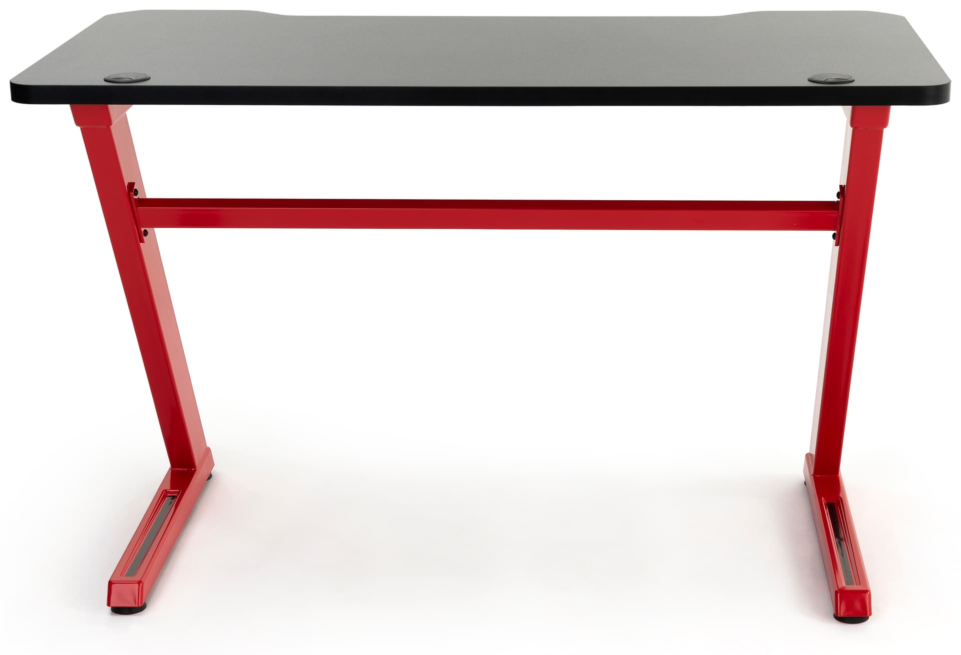 Ergonomic gaming z desk features 40 inch wide reinforced crossbar 